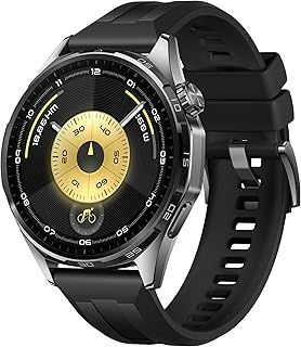 Exclusive Deal on HUAWEI Watch GT 6 GPS 46 mm Smartwatch, 1.47 Inch AMOLED Display, Up to 21 Days, Cycling, Over 100 Sports Modes, iOS and Android, NFC Payment, Health Monitor, Black - Amazon KSA Deals
