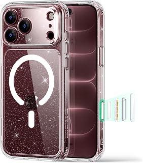 ESR for iPhone 17 Pro Max Case for MagSafe, Camera Control, Clear Shimmer - Amazon Egypt Deals