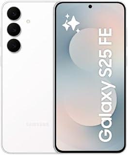 Samsung Galaxy S25 FE, 5G, Smartphone, Android, 512GB Storage, 8GB RAM, White, Octa Core, 1.3GHz, 6.7-inch, Full HD, 120Hz-1 Year Warranty/Local Version