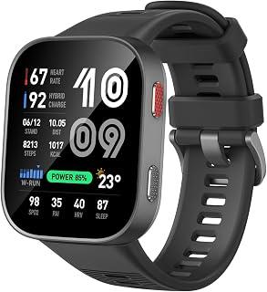 عرض حصري على Amazfit Bip Max 50 mm Smartwatch, 2.07 Inch AMOLED Display, 20 Days Battery Life, GPS, 4GB Memory, Offline Maps, Fitness Tracker, Hybrid Training, 150+ Sports Modes, HYROX Mode, 5ATM for Android - عروض أمازون السعودية