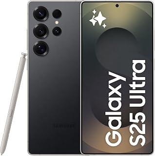 Samsung Galaxy S25 Ultra AI Phone, 1TB Storage, 12GB RAM, Titanium Black, Android Smartphone, 200MP Camera, S Pen, Long Battery Life, 1 Year Warranty/Local Version