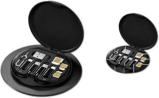 QUEST USB-C to Lightning & Multi Adapter Kit – Travel-Friendly Charging Set with Case, Phone Stand & Accessories
