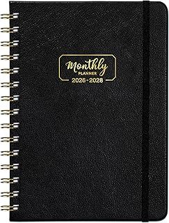 Exclusive Deal on Monthly Planner 2025-2028 - 3 Year Monthly Planner from July 2025 to June 2028, Yearly Calendar 2025-2028 with Thick Paper, Tab, 6.4&amp;#039;&amp;#039; x 8.5&amp;#039;&amp;#039; - Amazon KSA Deals