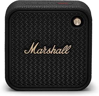 عرض حصري على Marshall Willen II Wireless Bluetooth Speaker, Black &amp; Brass [2 Years Warranty] - عروض أمازون السعودية