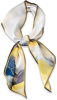 Premier Silky Satin Scarf for Women, Long Thin Hair, Neck & Waist Belt Scarf, Fashion Headscarf, Handbag Handle & Purse Accessory