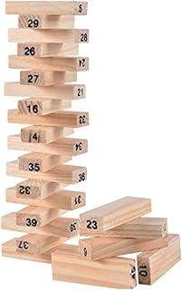 Wooden Puzzle Game 54 Pcs Interlocking Intelligence Toys Intelligence Puzzle Bite Logic for Adults and Kids All Ages