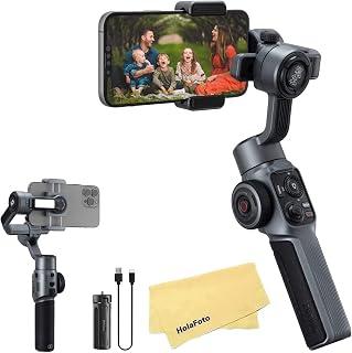 Zhiyun Smooth 5S Zhiyun Smooth 5 Upgrade Vesion Gimbal Stabilizer for Smartphone 3-Axis Phone Gimbal for iPhone 14 13 12 11 Pro Max SE2 XS XR X 8 Plus Android Cell Phone Vlogging YouTube TikTok Video