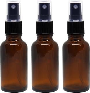 nsb herbals 30 ml Refillable Amber Fine Mist Spray Glass Bottles with Leak Proof Spray Pump for Multipurpose uses for DIY Perfume, Essential Oils, Blends, Aromatic Water, Beauty Products (Pack of 3) - Amazon Egypt Deals