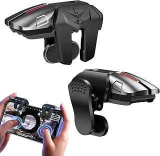OusSee PUBG Mobile Controller, Mobile Game Trigger, 4 Triggers L1R1 L2R2 Mobile Controller Joystick Compatible with iPhone and Android Smartphones