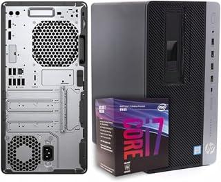 Exclusive Deal on HP ProDesk 600 G4 Micro Tower Desktop Computer, Intel i7-8700 UP to 4.60GHz,1 TB HDD + 256GB NVMe SSD, 16GB DDR4 RAM, Type-C, 2 Display Ports, Keyboard &amp; Mouse, Black, Win 10 Pro - Amazon Egypt Deals