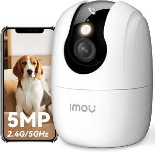 Exclusive Deal on Imou 3K Camera for Home 5MP Indoor Camera with Call Button, Indoor Security Cam WIFI6 2.4GHz &amp; 5GHz Dual Band Baby Monitor, UHD CCTV Camera for Home, Smart with Alexa(Ranger 2C Pro/3k) - Amazon KSA Deals