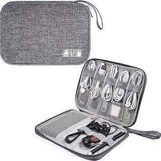 Exclusive Deal on dealcase Electronics Accessories Bag, Digital Gadget Organizer Case, Waterproof Travel Gear Storage Carrying Sleeve Pouch for Cable, USB, Earphones, Portable Hard Drives, Power Banks Assorted Colors - Amazon Egypt Deals