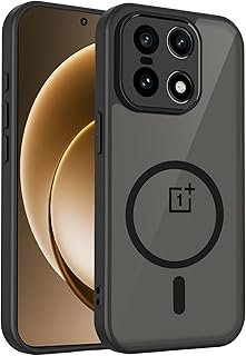 Exclusive Deal on Magnetic Case for OnePlus 15, Translucent Matte Back, Military-Grade Shockproof Protection, Slim Fit Anti-Fingerprint Rugged Cover - Frosted Black - Amazon KSA Deals