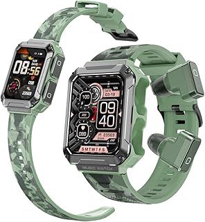 عرض حصري على WatchOut WearPods Smart Watch for Teens with Wireless Headphones, GPS Fitness Tracker, Music Storage, Heart Rate, Always-On HD Display, The - عروض أمازون السعودية