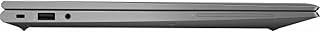 HP لابتوب زد بوك فايرفلاي 15 G7 وورك ستيشن | 15.6 انش 1920x1080 FHD | كور i7-10810U - قرص صلب 1TB SSD - 32GB RAM | 6 كور @ 4.9GHz ويندوز 11 برو فضي (مجدد)