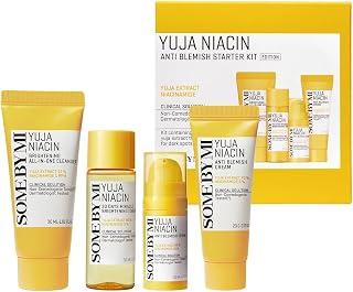 عرض حصري على SOME BY MI Yuja Niacin Anti-Blemish Starter Kit | Includes Toner 30ml + Serum 10ml + Gel Cream 30g + Sleeping Mask 20g | For Natural Brightning of Skin | Set of 4 Travel Kit - عروض أمازون مصر
