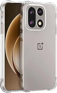 Exclusive Deal on Clear Case Compatible with OnePlus 15 5G, Slim Fit TPU Transparent Soft Back Cover with 4 Corner Shockproof Airbag and Camera Lens Protection for Oneplus15 - Amazon KSA Deals