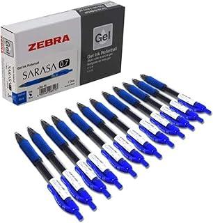 Zebra ZEB46810 Pens, Set of 12,0.7 MM, Blue
