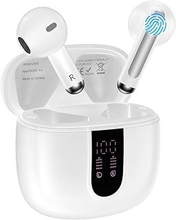 عرض حصري على Galaxy Wireless Ear Buds for Android Galaxy A17 A16 5G A15 A36 S25 Ultra S24, Bluetooth Headphones in Ear Earbuds for Apple iPhone 17 Pro Max Air 16e 16Pro 15 Plus 15Pro 14 13 Pixel 10 Earphones - عروض أمازون السعودية