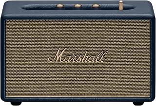 عرض حصري على Marshall Acton III 60W Premium Home Wireless Speaker with Bluetooth 5.2 and Multiple Inputs - Enjoy signature Marshall sound | Blue [2 Years Warranty] - عروض أمازون السعودية