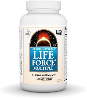 عرض حصري على Source Naturals Life Force Multiple Iron Free Daily Multivitamin High Potency Essential Vitamins Minerals Antioxidants &amp; Nutrients Energy &amp; Immune Boost Capsules 120 Multi - عروض أمازون السعودية