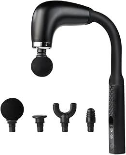 عرض حصري على UMia Handheld Electric Muscle Massager Gun,Professional Muscle Percussion Massager,U-Shaped Back Massager|4 Replaceable Heads, for Back &amp; Full Body Relieve Muscle Soreness - عروض أمازون السعودية