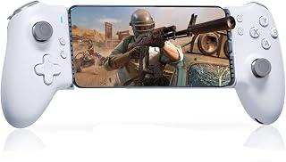 ATUTEN Phone Game Controller Android, Mobile Gaming Controller for iphone 16/15 Stream Pc/Xbox/Ps5 Games on Mobile Phone, Dual Hall Linear Trigger, Stretch Panel Straight, Through Charging Capability - Amazon Egypt Deals