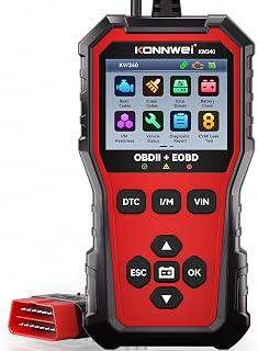 جهاز فحص السيارة OBD2 KONNWEI KW340 لفحص الأعطال لجميع سيارات OBDII