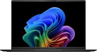 اسس لابتوب فيفو بوك S16، كوبايلوت + كمبيوتر، AMD رايزن AI 7 350 مع وحدة معالجة مركزية XDNA، ذاكرة 16GB، SSD 1TB، اسود محايد، M5606KA-DS76