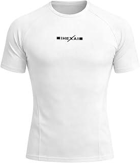 Exclusive Deal on Hexa Sportswear Short Sleeve Tight Fit Compression T-Shirt for Men &amp; Women – Premium Tech Fit Gym T-Shirt - Amazon Egypt Deals