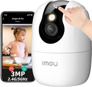 Exclusive Deal on Imou 2K Camera for Home, 3MP Security Camera with Call Button, Indoor Camera WIFI6 2.4GHz&amp; 5GHz Dual band Surveilliance Camera, UHD CCTV Camera for Home, Ranger 2C Pro Smart Camera with Alexa - Amazon KSA Deals