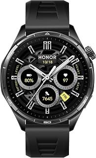 Exclusive Deal on HONOR Watch 6 Smartwatch, 35-Day Battery, Dual-Band GPS, 123 Sports Modes, NFC Payment, 3000 Nits AMOLED Display, AI Health Scan, Shadow Black - Amazon KSA Deals