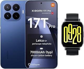 Exclusive Deal on Xiaomi 17T Pro 5G Smartphone (12GB RAM, 512GB Storage), Leica 5x Periscope Camera, 7000mAh Battery, 6.83" AMOLED Display, Deep Blue + Free Redmi Watch 5 Active - Amazon Egypt Deals