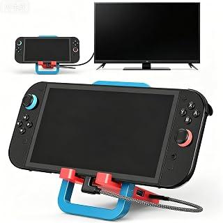 عرض حصري على Bukela TV Docking Station for Switch 2, Foldable Portable Base Replacement, 4K@60Hz HDMI Output, USB-C Charging Port, USB 3.0 Port, Travel Friendly Adapter for Switch2 - عروض أمازون السعودية