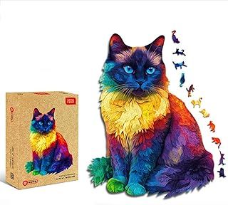 عرض حصري على Andanna Animal Jigsaw Puzzles for Kids, Educational Montessori Toys, 60-295 Pieces, Ages 3-8 Floor Puzzles for Kids Ages 3-5, Animal Shaped Puzzle Learning Toy Gift (Cat 201pcs) - عروض أمازون السعودية