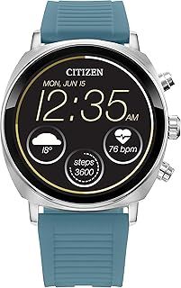 Exclusive Deal on Citizen CZ Smart PQ2 41MM Unisex Smartwatch with YouQ App with IBM Watson® AI and NASA research, Wear OS by Google, HR, GPS, Fitness Tracker, Amazon Alexa™, iPhone Android Compatible, IPX6 Rating - Amazon KSA Deals