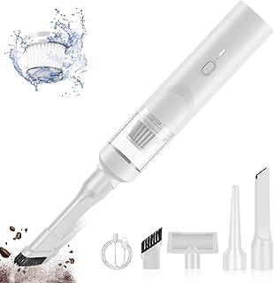عرض حصري على Car Vacuum Portable Cordless, 13000Pa Wet &amp; Dry, 120W High Power Mini Portable Vacuum with Multi-Nozzles for Car, Home, Office, Pet Cleaning - عروض أمازون السعودية