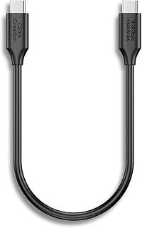 CableCreation USB C Short Cable 6 inch,USBC Monitor 8K@30Hz/4K@120Hz Video