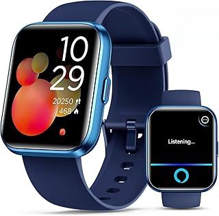 Exclusive Deal on Smartwatch for Women/Men, Compatible with Android &amp; iPhone, 1.8'' Fitness Tracker Watch with Alexa, Call &amp; Notification Alerts, Heart Rate &amp; Sleep Monitor, 120 Sports Modes, Waterproof Smart Watch - Amazon KSA Deals