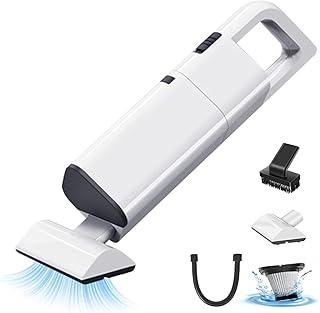 عرض حصري على Handheld Vacuum Cleaner, Mini Rechargeable Hand Vacuum, Pet Hair Remover, Strong Suction Dust Cleaner, for Pet Hair Home Carpet Keyboard Car Seat Bed Car Cleaning - عروض أمازون السعودية