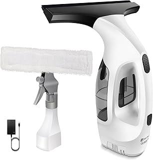 عرض حصري على Tazweeq Cordless Window Vacuum Cleaner, Window Cleaner Squeegee Tool Set, 2KPa Powerful Suction Glass Vacuum for Mirror, Car Windshield, Tiles (White) - عروض أمازون السعودية