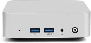 كمبيوتر صغير من بينكسارن (حتى 2.4GHz) 8GB DDR3 RAM 128GB SSD يدعم 2T ويندوز/واي فاي/بلوتوث/DC/RJ45 LAN 1000M/USB*4/USB-C*2/2*HDMI 4K شاشة مزدوجة 2.4G/5G واي فاي وبلوتوث 4.2 للمنزل والمكتب (N3700)