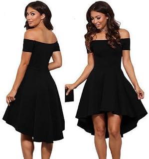 Women's Scuba Material Short Below Knee Sleeveless Dress