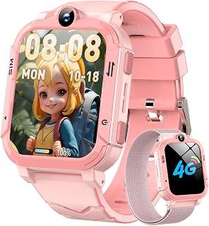 Exclusive Deal on Kids Smart Watch, GPS Tracker Watch, 2-Way HD Video Call, Voice Call, Parental Control, Class Mode, IPX8 Waterproof, SOS, 1.5" Touchscreen, The Best Gift for Children (Pink) - Amazon KSA Deals