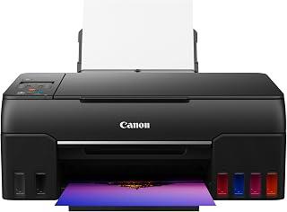عرض حصري على Canon PIXMA G650 Wireless 3-in-1 Refillable MegaTank Inkjet Photo Printer - A4, Print, Copy, Scan - Wi-Fi, Cloud connectivity, LCD Screen - Suitable for large volume printing photos - عروض أمازون السعودية