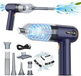 عرض حصري على Nextronix Cordless Handheld Vacuum Cleaner - 15000PA Powerful Suction Portable Car Vacuum Cleaner, 15-35 Mins Long Runtime, Rechargeable DC Motor Lightweight Mini Vacuums for Home Car Office Pets - عروض أمازون السعودية