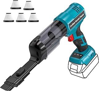عرض حصري على Adisipsoarin Cordless Vacuum Cleaner for Makita 18V Battery, Electric Handheld Vacuum Cleaner with 105AW Powerful Suction, Portable Vacuum Cleaner for Floor, Carpet, Car, Home (Battery Not Included) - عروض أمازون السعودية