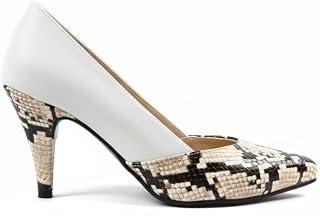 Snatch Women's Snakeskin Print Stiletto Heels