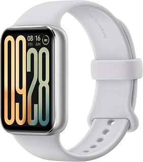 Exclusive Deal on Xiaomi Smart Band 9 Pro, Sports fitness tracker, 1.74 narrow-edge quadrilateral display, 21 Days Battery Life, Upgraded sleep tracking, 150+ sports modes, 5ATM, GPS and compass, Moonlight Silver - Amazon KSA Deals