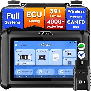 عرض حصري على XTOOL D7W Wireless OBD2 Scanner Diagnostic Tool 2025 Upgraded Ver. of D7, Bidirectional Scan Tool, ECU Coding, 39+ Resets, CAN FD &amp; DoIP, All System Scanner for Car with 3-Year Update - عروض أمازون السعودية